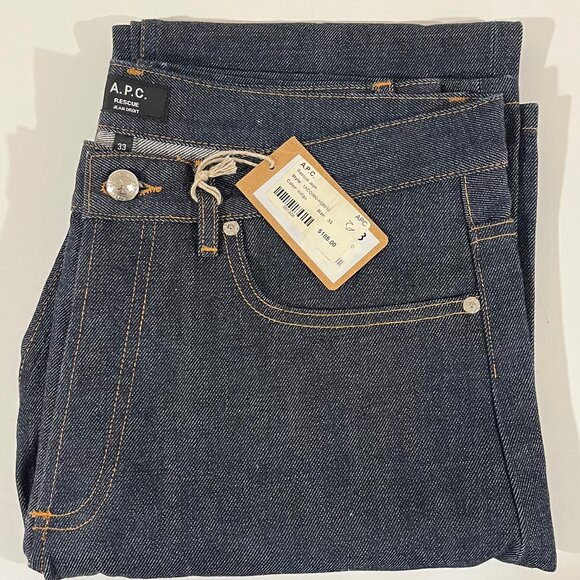 A.P.C. Other - APC Rescue selvedge jeans |  Size 33 |  New with tags | Rare, discontinued